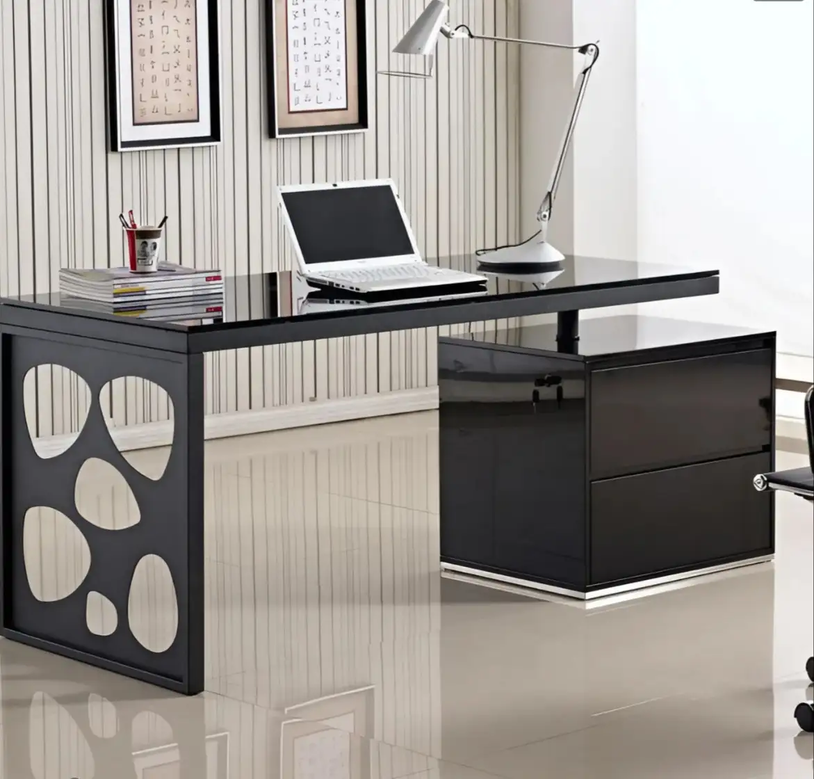 مكتب مدير مزود بوحدة أدراج ستيل دهان الكتروستاتيك MS-13235