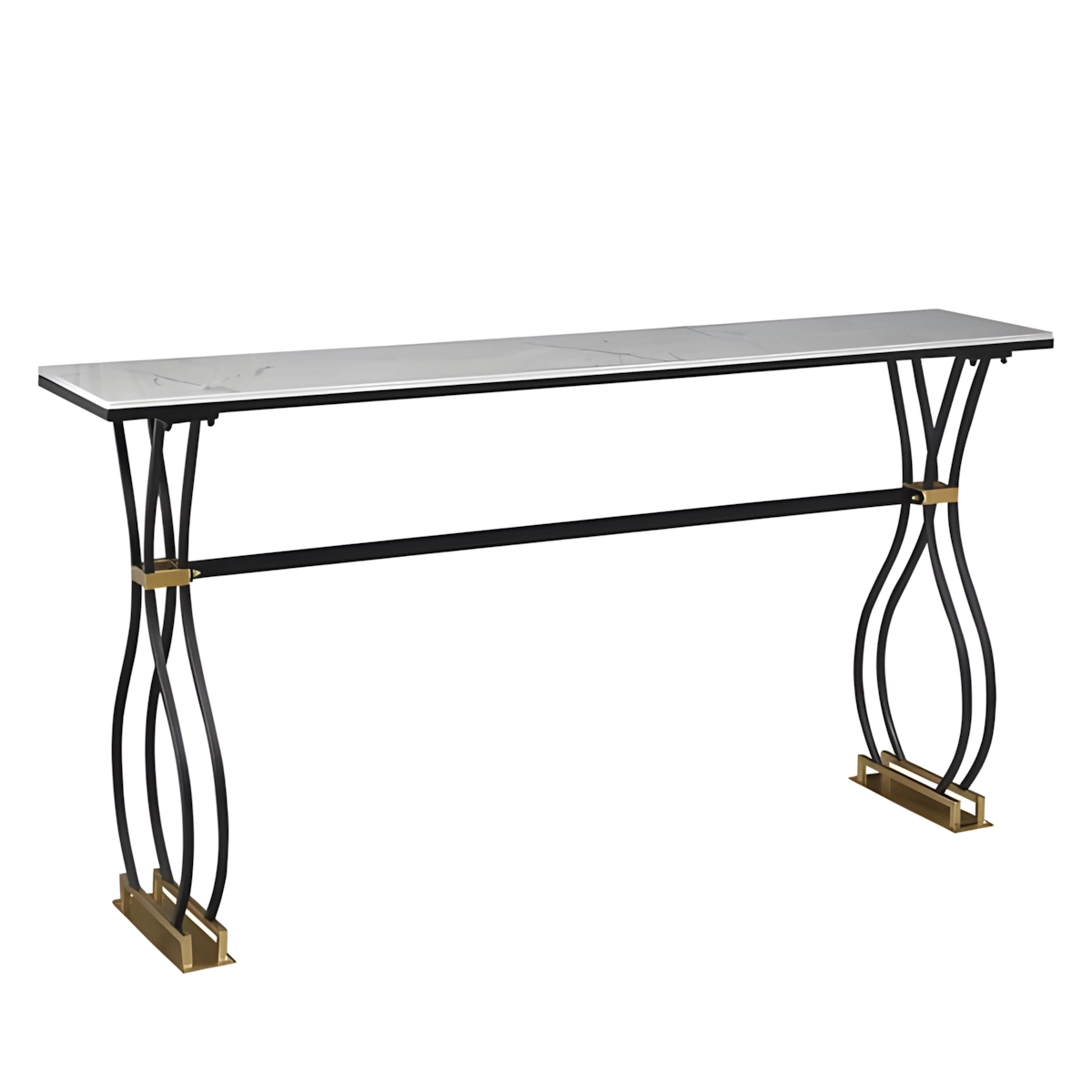 Bar set consisting of a table and 3 bar stools made of iron with electrostatic paint finish MS-13047