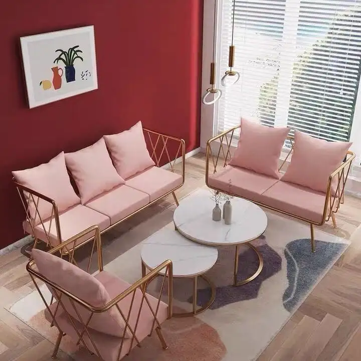 طقم انتريه كنبة 3 مقعد وكنبة 2 مقعد وفوتية واحدة MS-11939