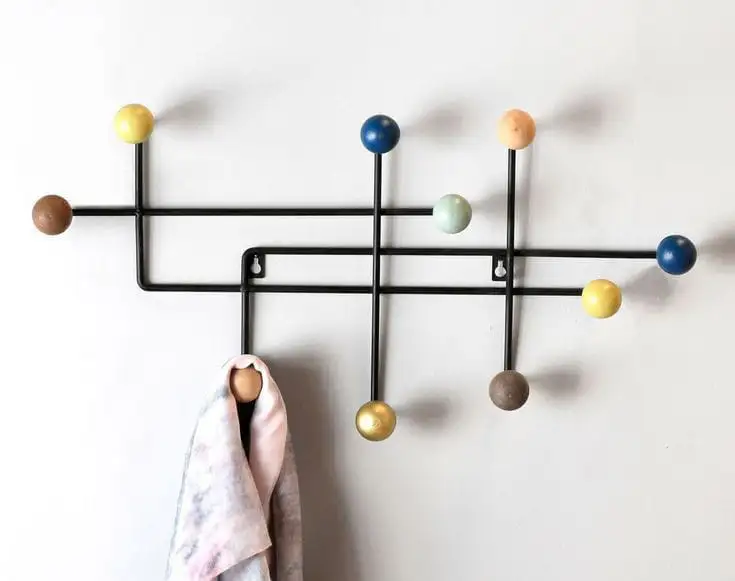 شماعة ملابس مودرن حديد دهان الكتروستاتيك عالي الجودة MS-13075