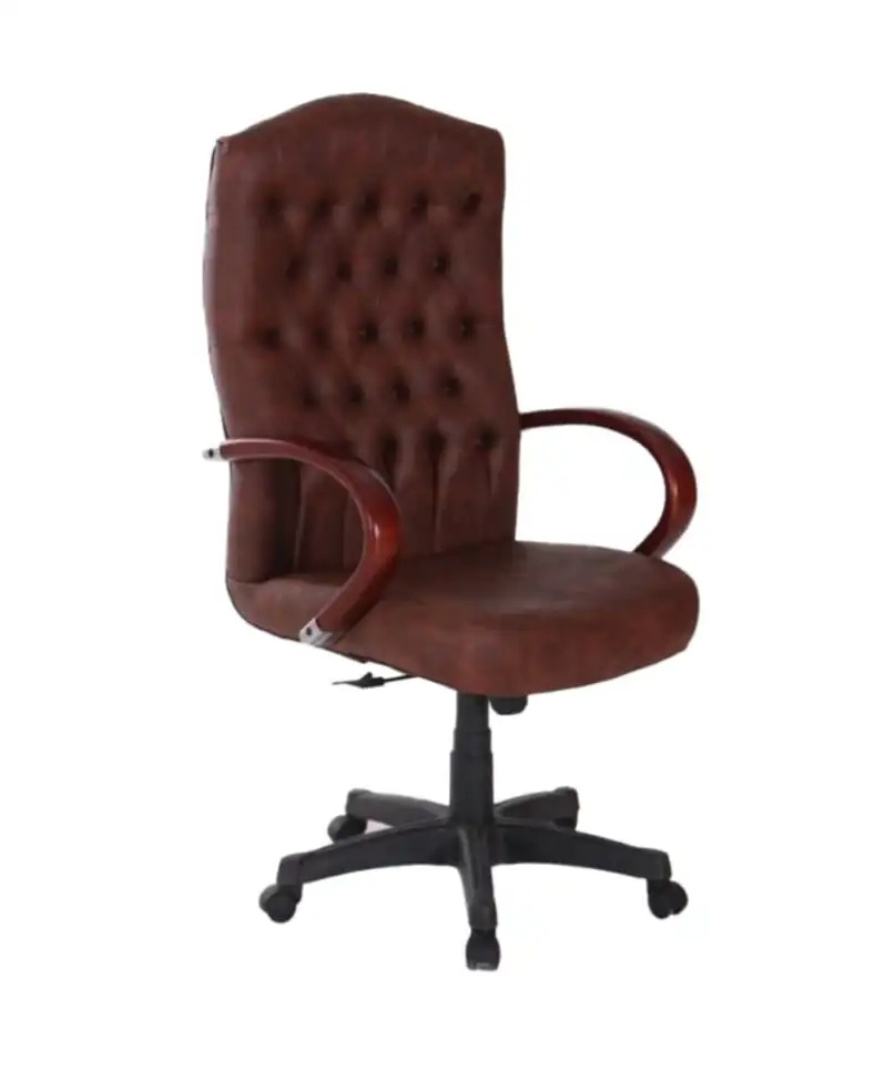 كرسي مكتب مدير جلد ظهر عالي MS-8717