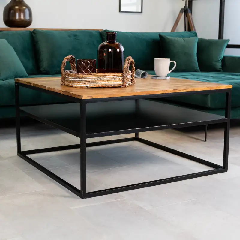 Modern side hospitality table MDF wood with water-resistant melamine layer MS-11464