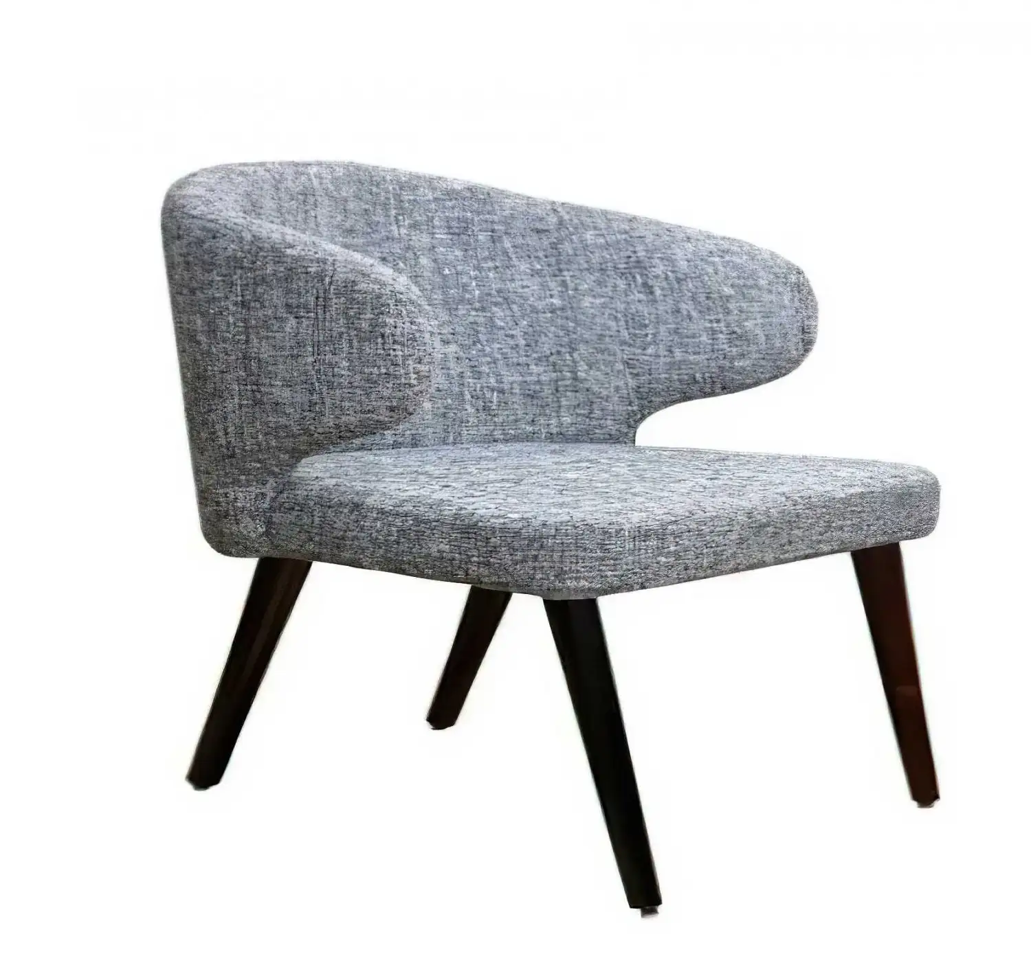 كرسي سفرة مودرن خشب كونتر طبقات قماش مستورد MS-7462