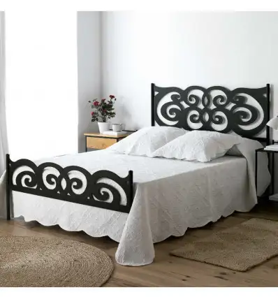 سرير مودرن مصنوع من حديد دهان الكتروستيك MS-13130