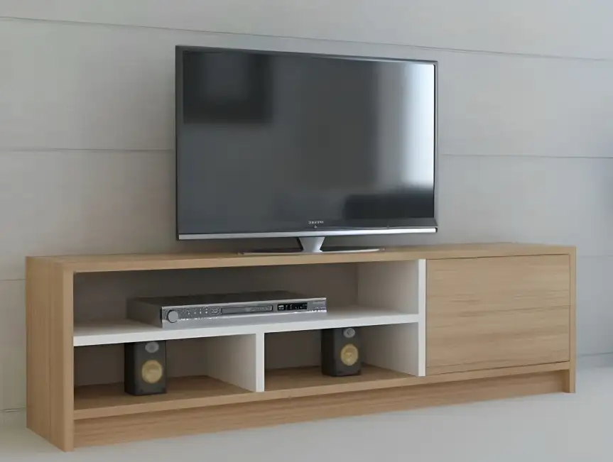 Modern TV unit MDF wood MS-10847