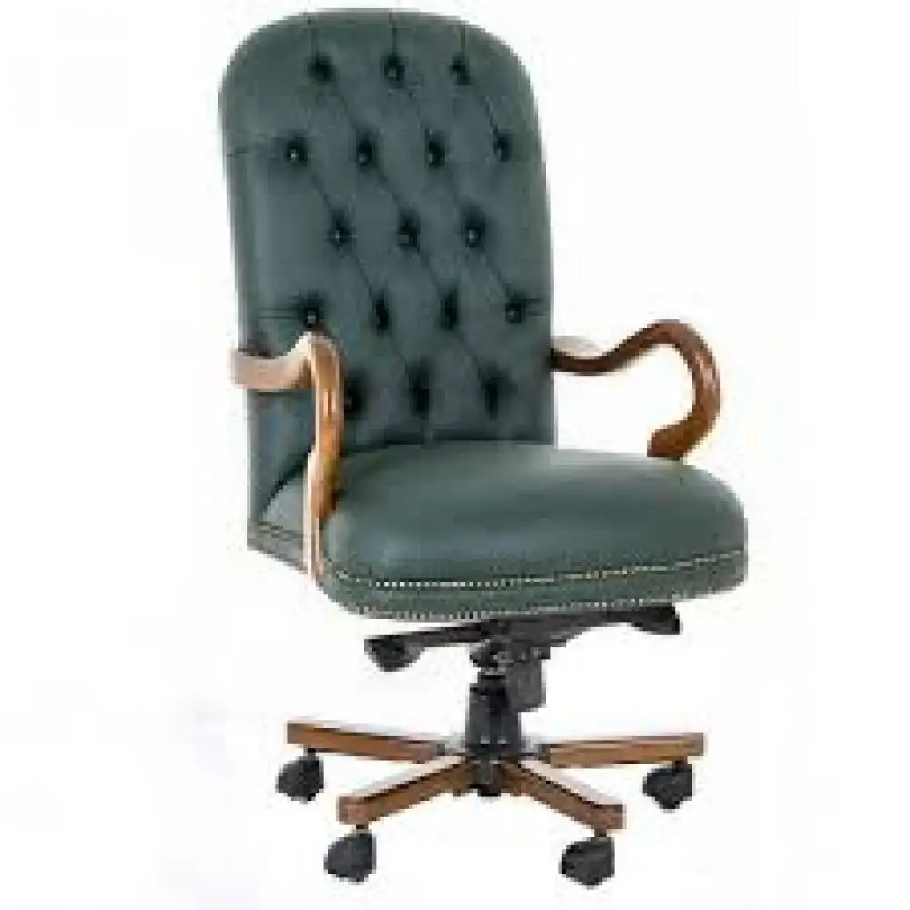 كرسي مكتب مدير جلد كابوتينية  ظهر عالي MS-7437