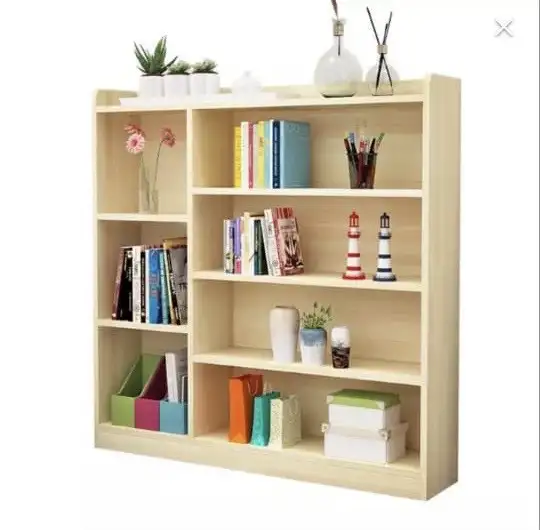 مكتبة ديكور مزودة بوحدة أرفف خشب MDF مستورد مستورد MS-8688