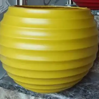 Large Spiral Vase made of Pure High-Quality Plastic MS-9927