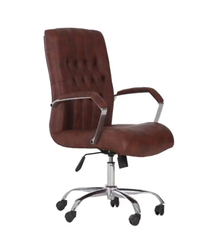 كرسي مكتب مدير جلد ظهر عالي MS-8714