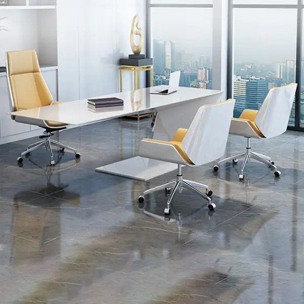 كرسي مكتب مدير جلد ظهر عالي MS-7439