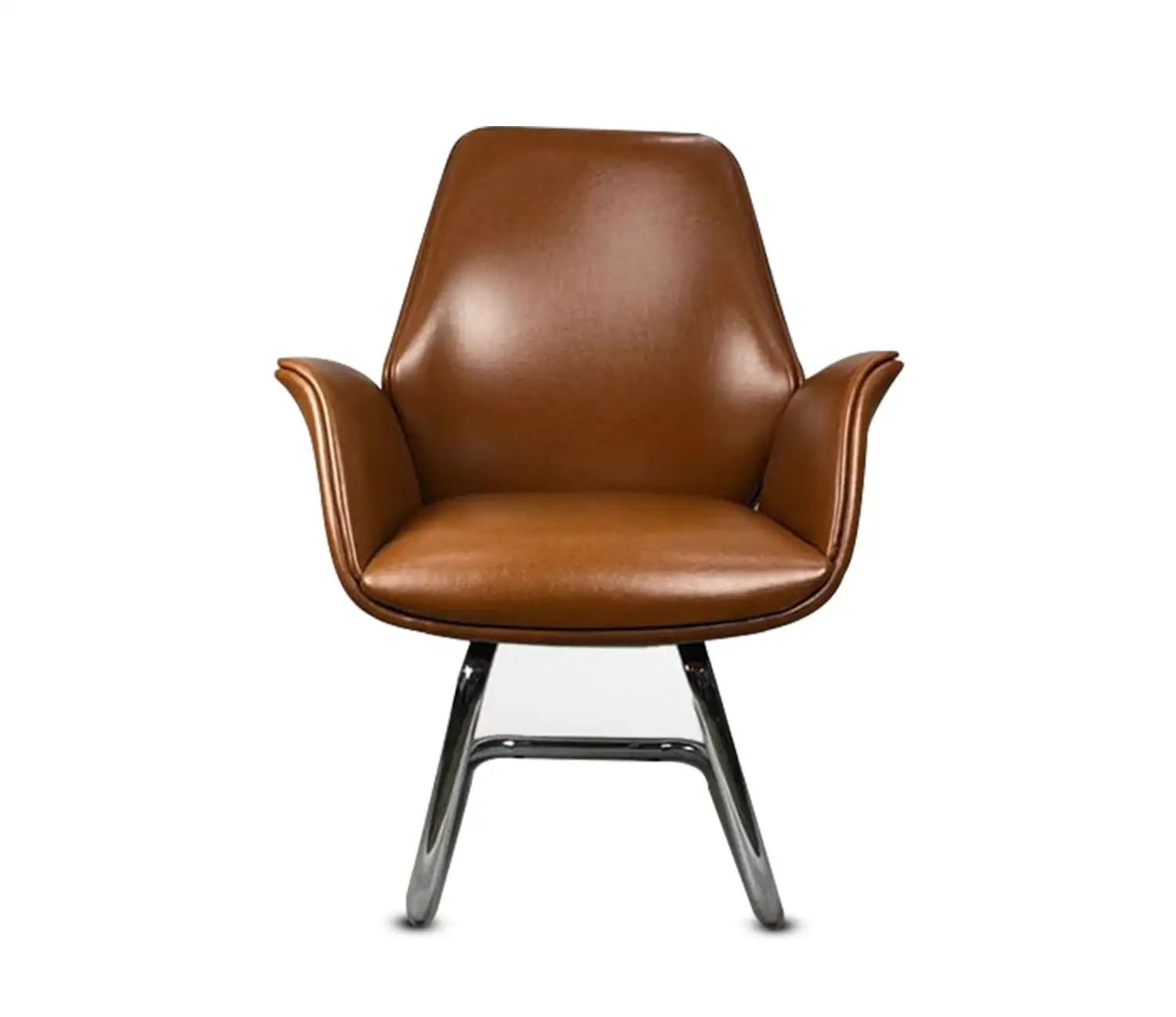 كرسي مكتب انتظار جلد ظهر وسط MS-7827