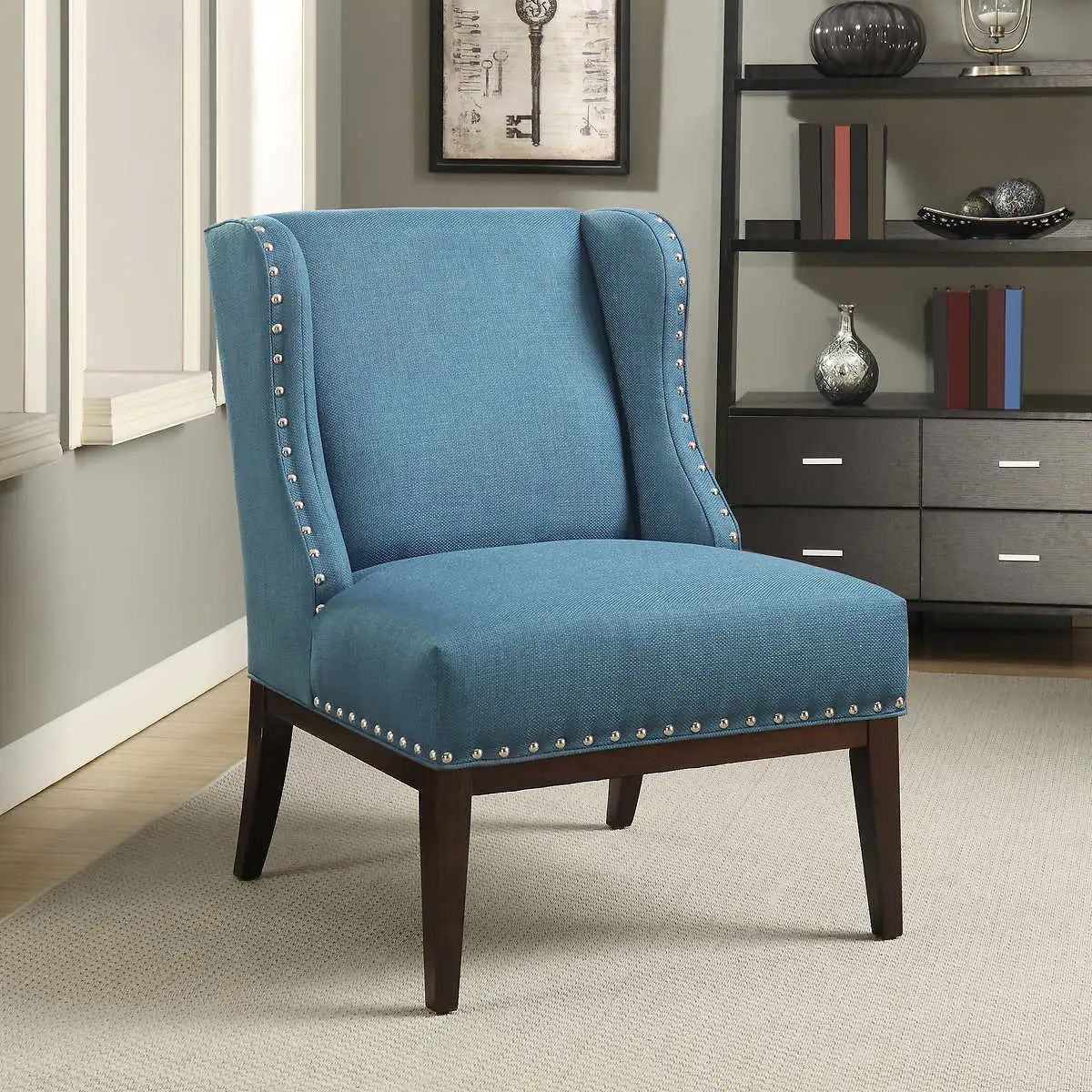 Armchair, red beech wood MS-9186