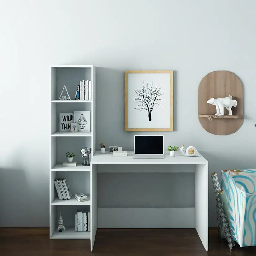 مكتب مذاكرة خشب MDF عالي الجودة MS-12368