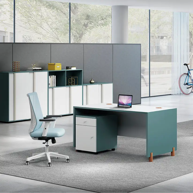 مكتب مذاكرة خشب MDF و قشرة ميلامين MS-12272