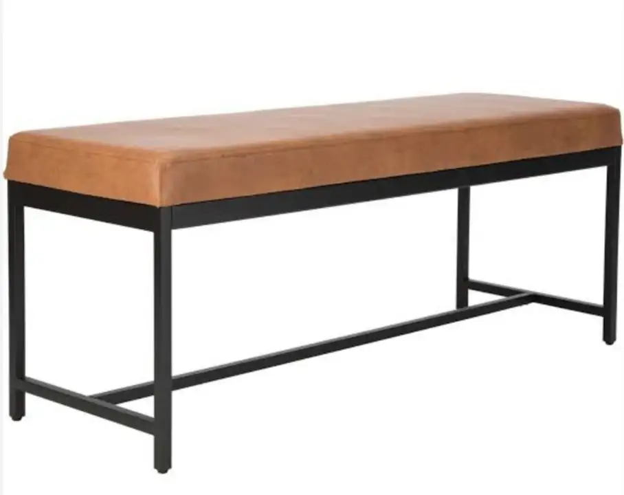 Modern bench iron electrostatic paint MS-12092