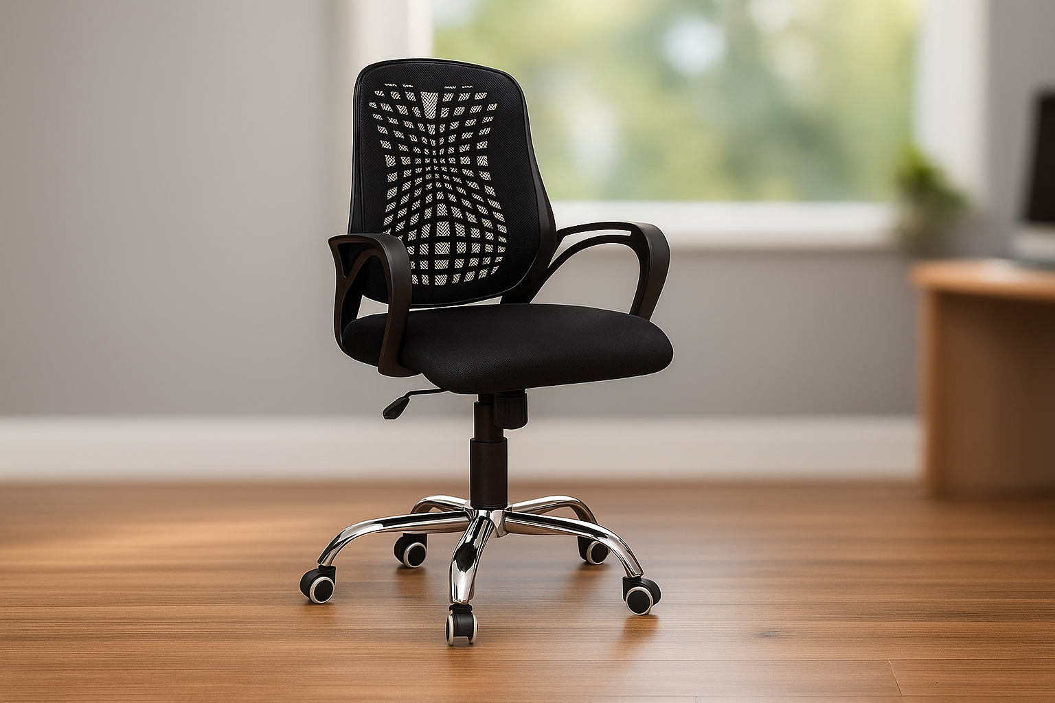 MS-9135 Medical Mesh Office Chair with Medium Back