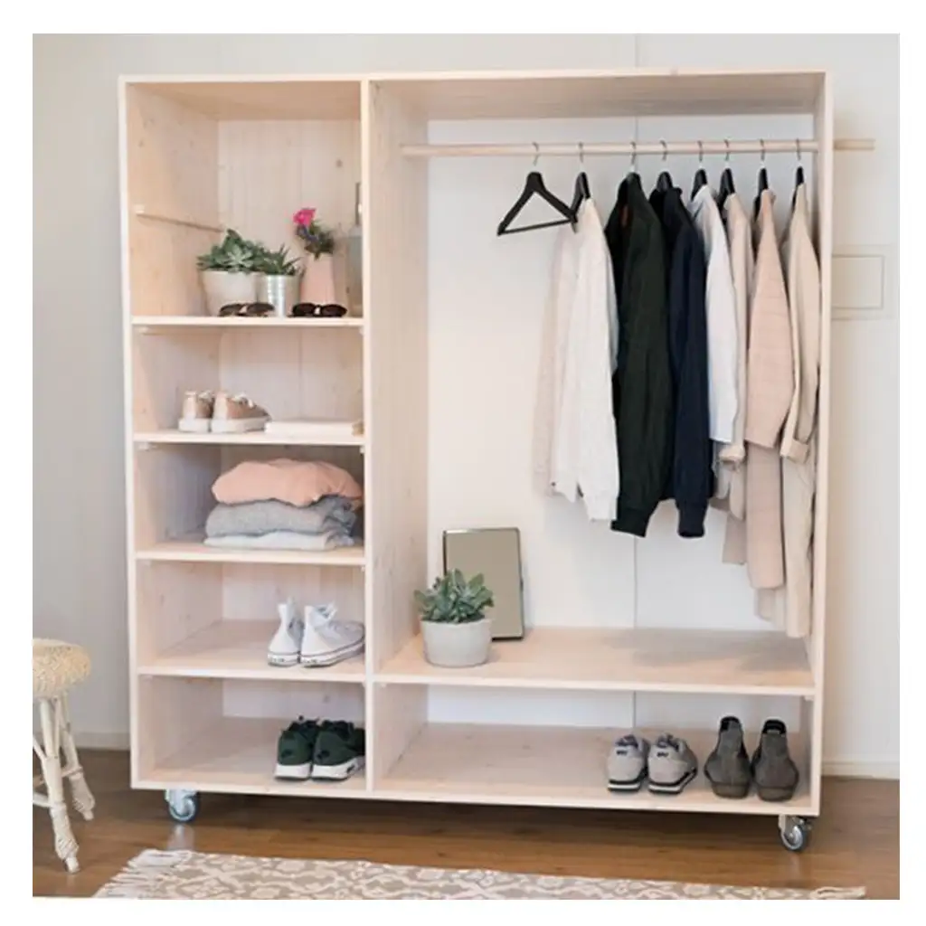 Modern dressing room made of high-quality MDF MS-9579