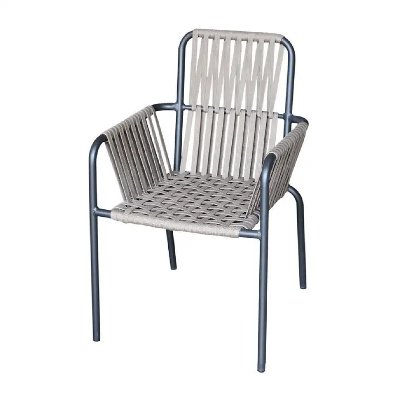 كرسي فوتيه خارجي من حديد دهان الكتروستاتيك MS-10396