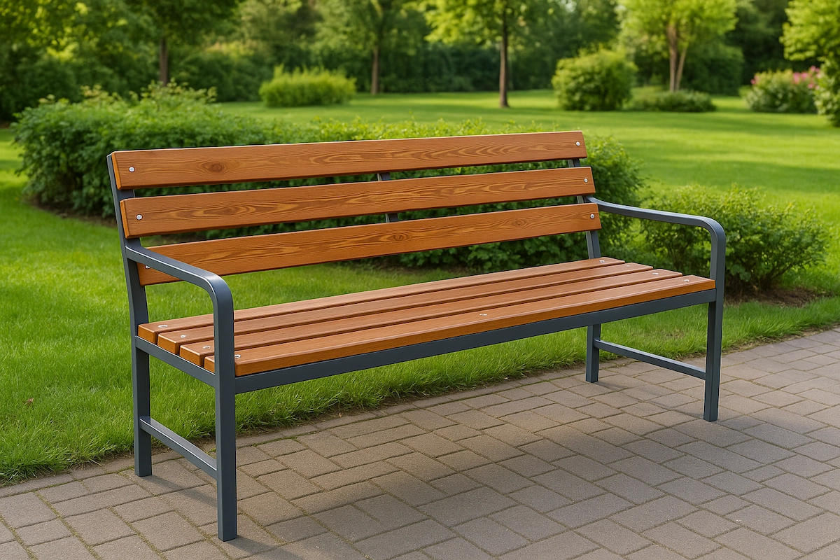 كنبة خارجي مصنوعة من حديد دهان إلكتروستك MS-13433