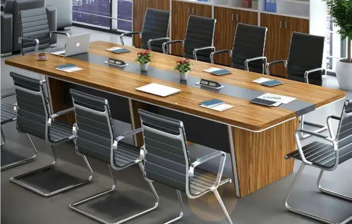 ترابيزة اجتماعات 8 افراد طول 120 عرض 220 ارتفاع 75 سم MS-13008