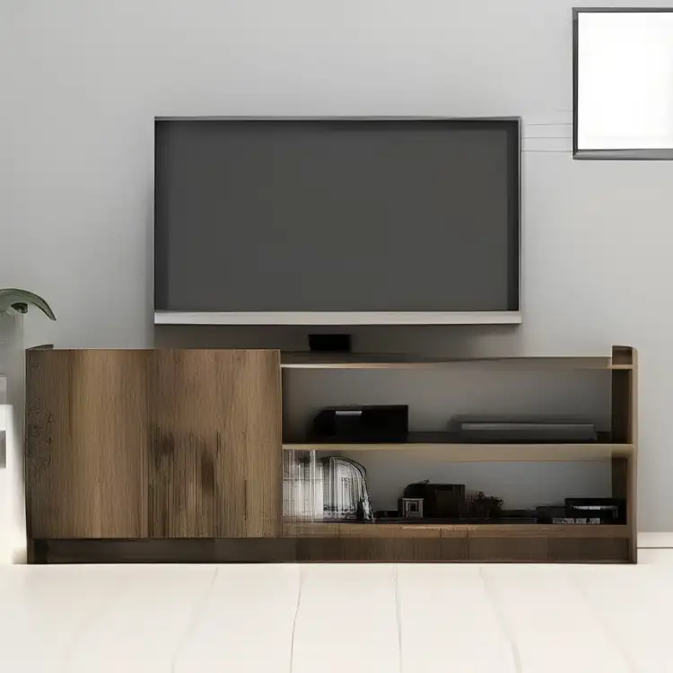 Modern TV unit MDF wood MS-10831