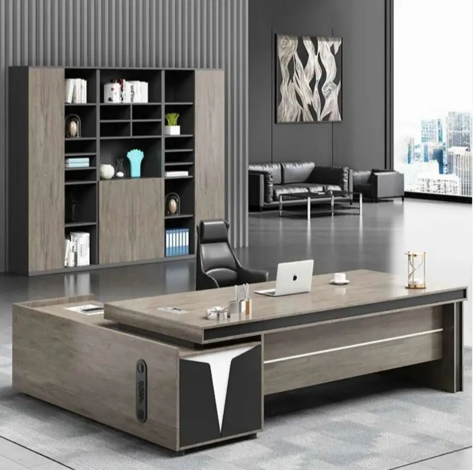 مكتب مدير مودرن (180 × 75 × 70 سم) MS-12238