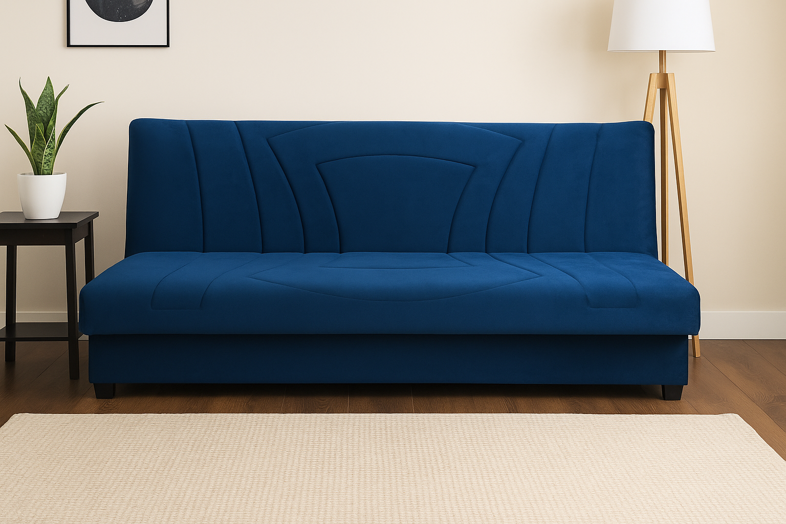 كنبة تانجو سرير ثلاثة مقاعد وسحارة متعددة الألوان MS-13489