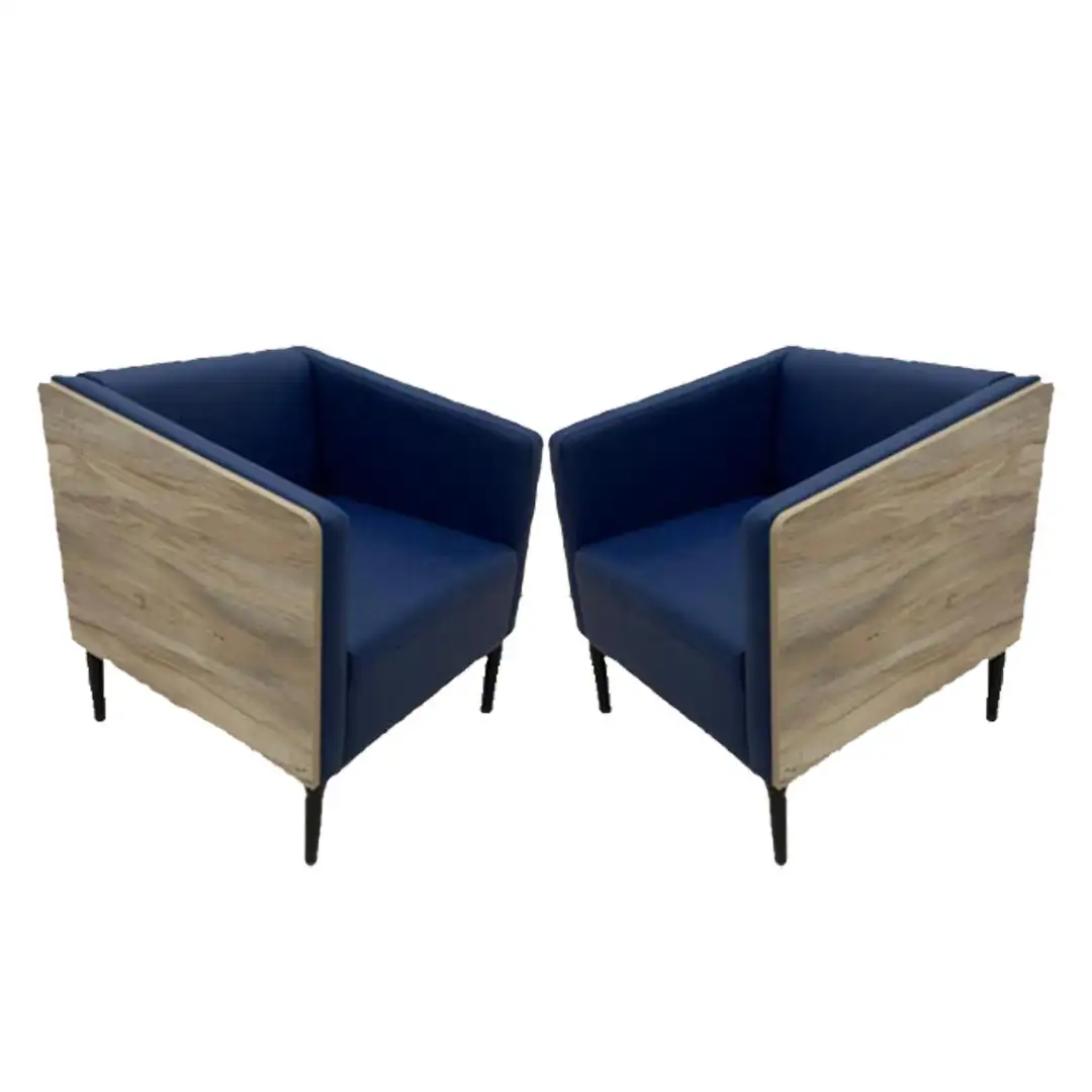 كرسي فوتية استقبال مكتبي خشب زان أحمر MS-9795