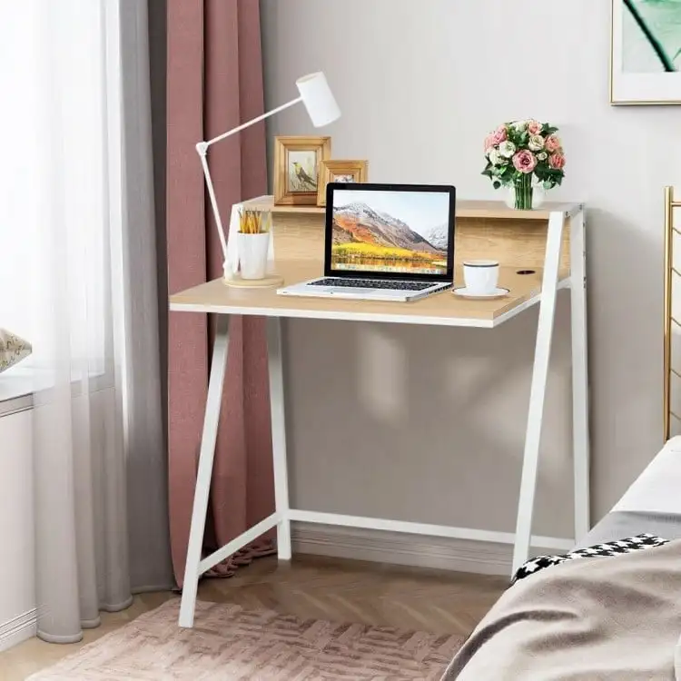 مكتب مذاكرة 2 مستوى حديد دهان الكتروستاتيك MS-10569