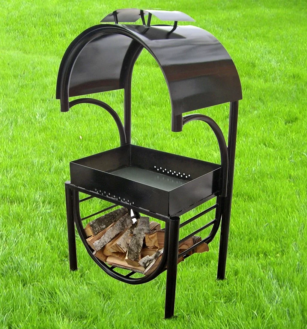 شواية حديقة مصنوعة من ستيل دهان الكتروستاتك عالي الجودة MS-13254