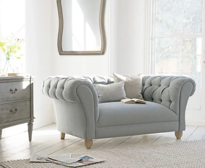 كنبة استرخاء مودرن خشب زان أحمر وقماش عالي الجودة MS-11389