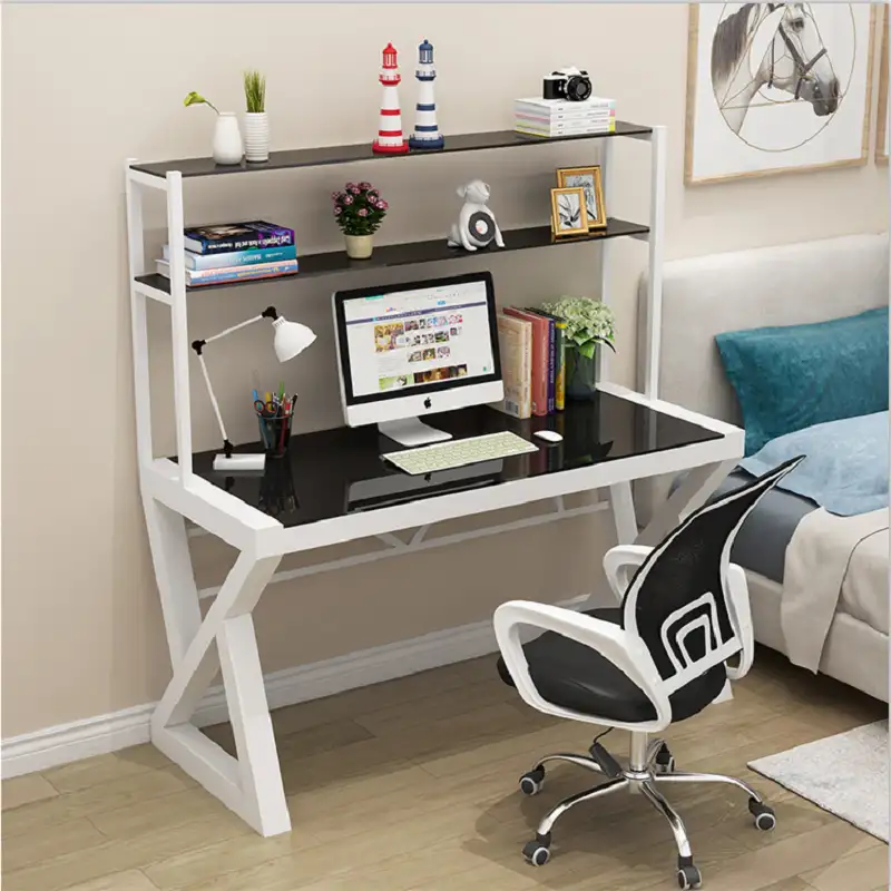 مكتب مودرن معدن و خشب MDF عالي الجودة MS-10548