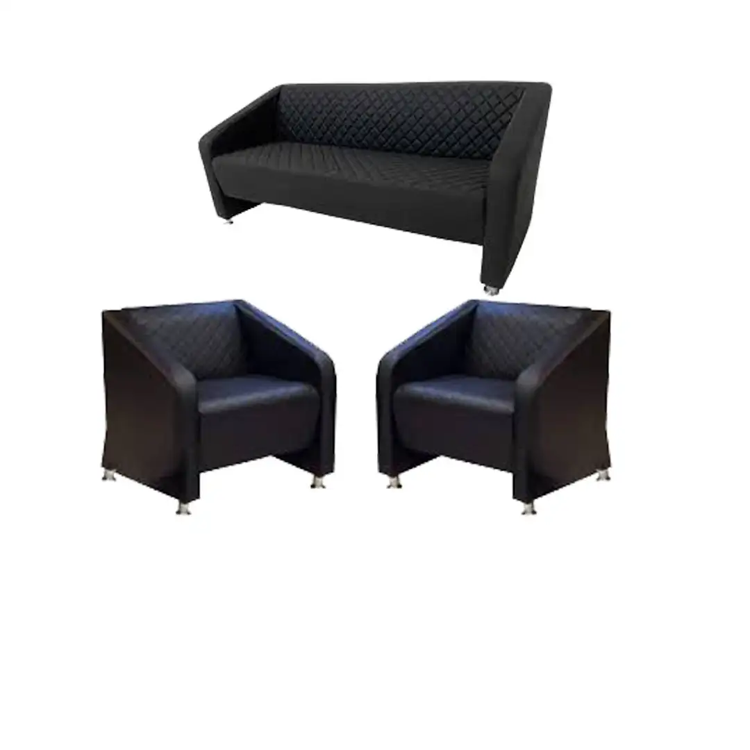 Office Reception Sofa 3-Seater and 2 Armchairs MS-9757