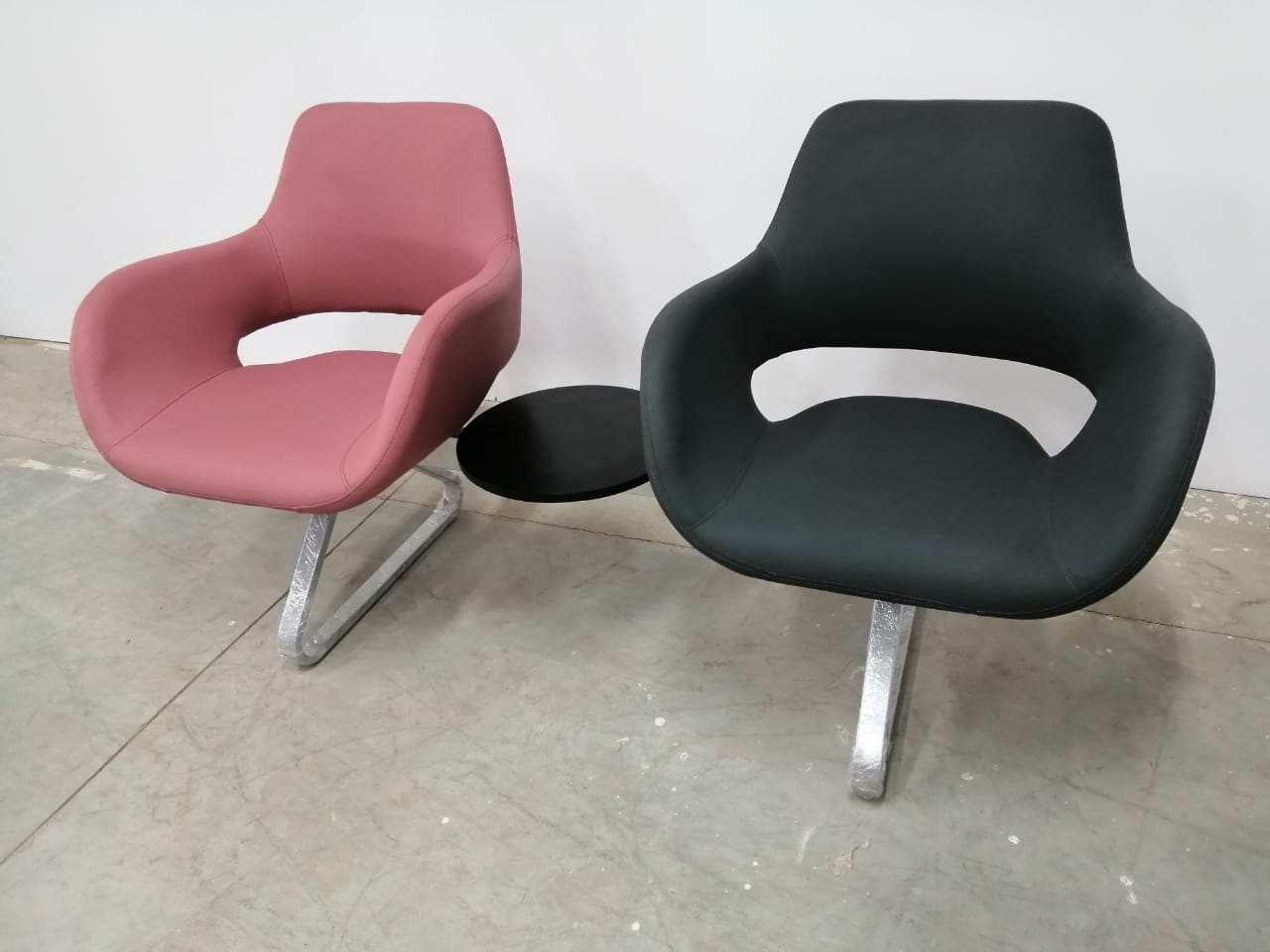 كنبة انتريه استقبال مكتبي 2 فرد وطاقطوقة خشب كونتر طبقات MS-13538