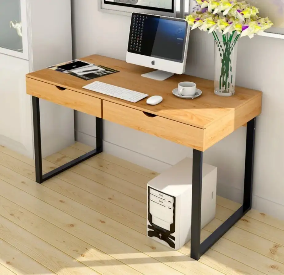 مكتب مذاكرة مزود بعدد 2 درج خشب MS-12114