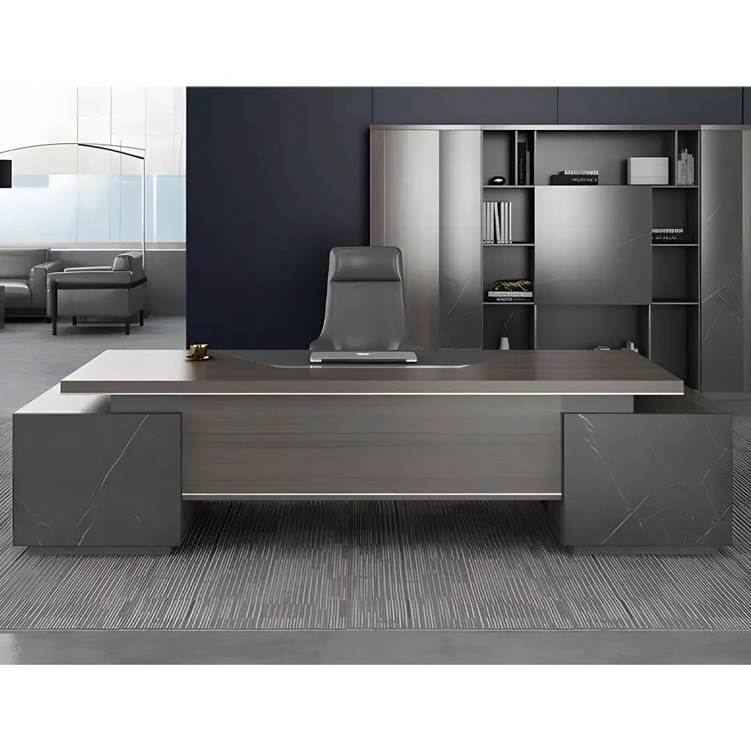 مكتب مدير مودرن شاكل سايد MDF (200 × 80 × 75 سم) MS-12947