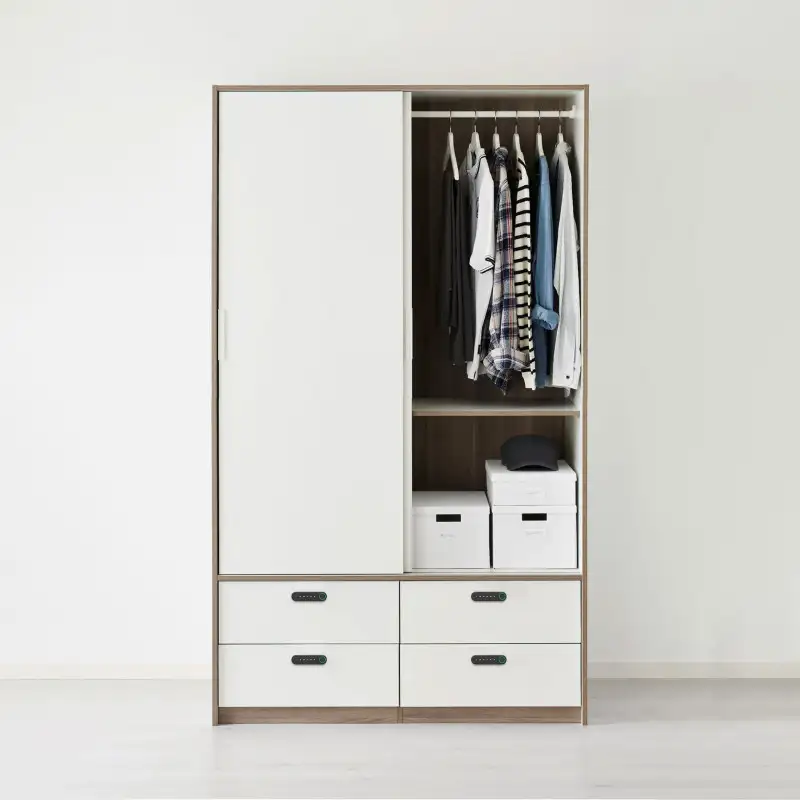 دولاب مودرن خشب MDF عالي الجودة مزود بأدراج MS-9522