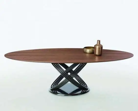 Modern coffee table MDF wood with water-resistant melamine layer MS-10544