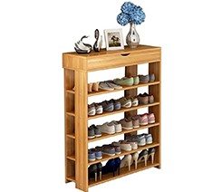 جزامة بارف متناسقة للأحذية مزودة بدرج مصنوعة من خشب MDF عالي الجودة MS-7587