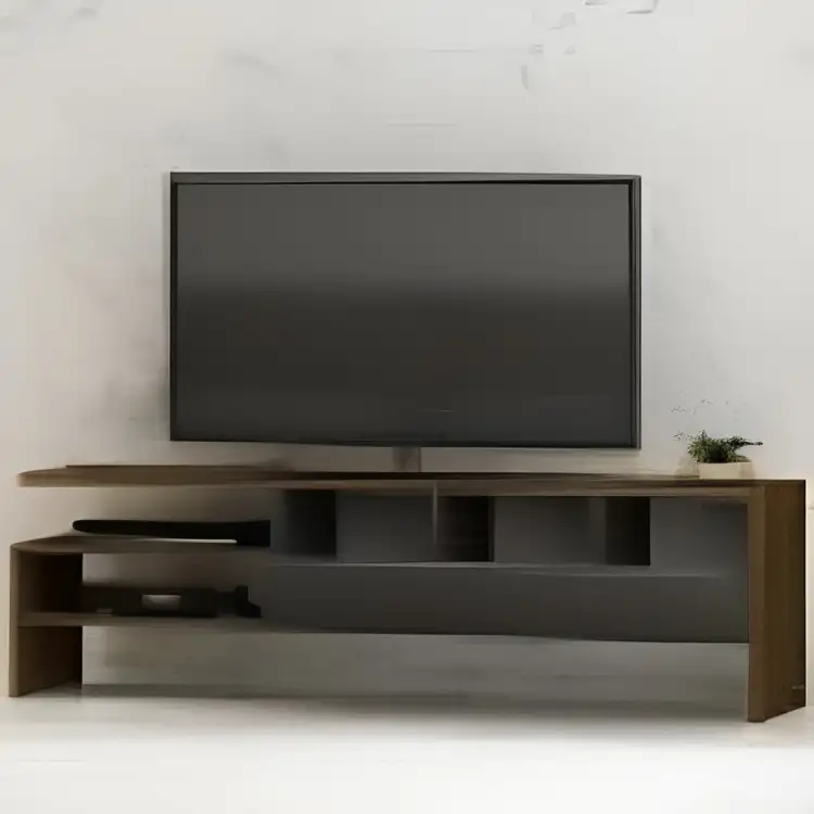 Modern TV unit MDF wood MS-10842