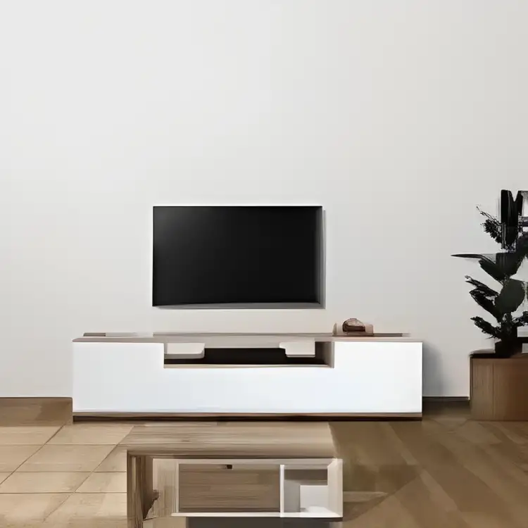 Modern TV unit MDF wood MS-10861