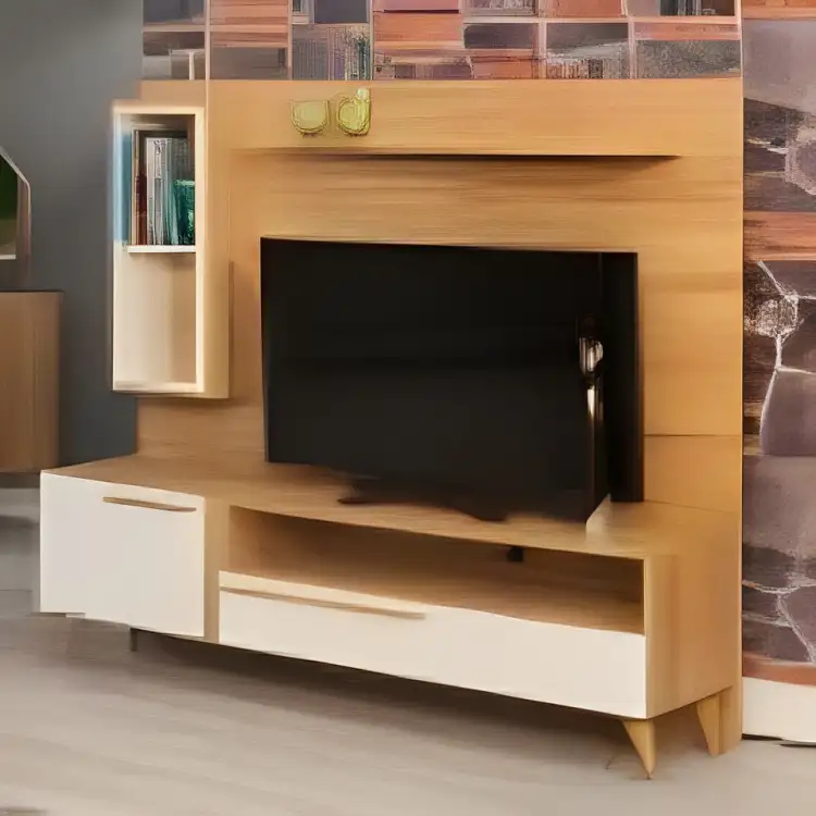 وحدة تلفزيون مودرن خشب ام دي اف MS-10884