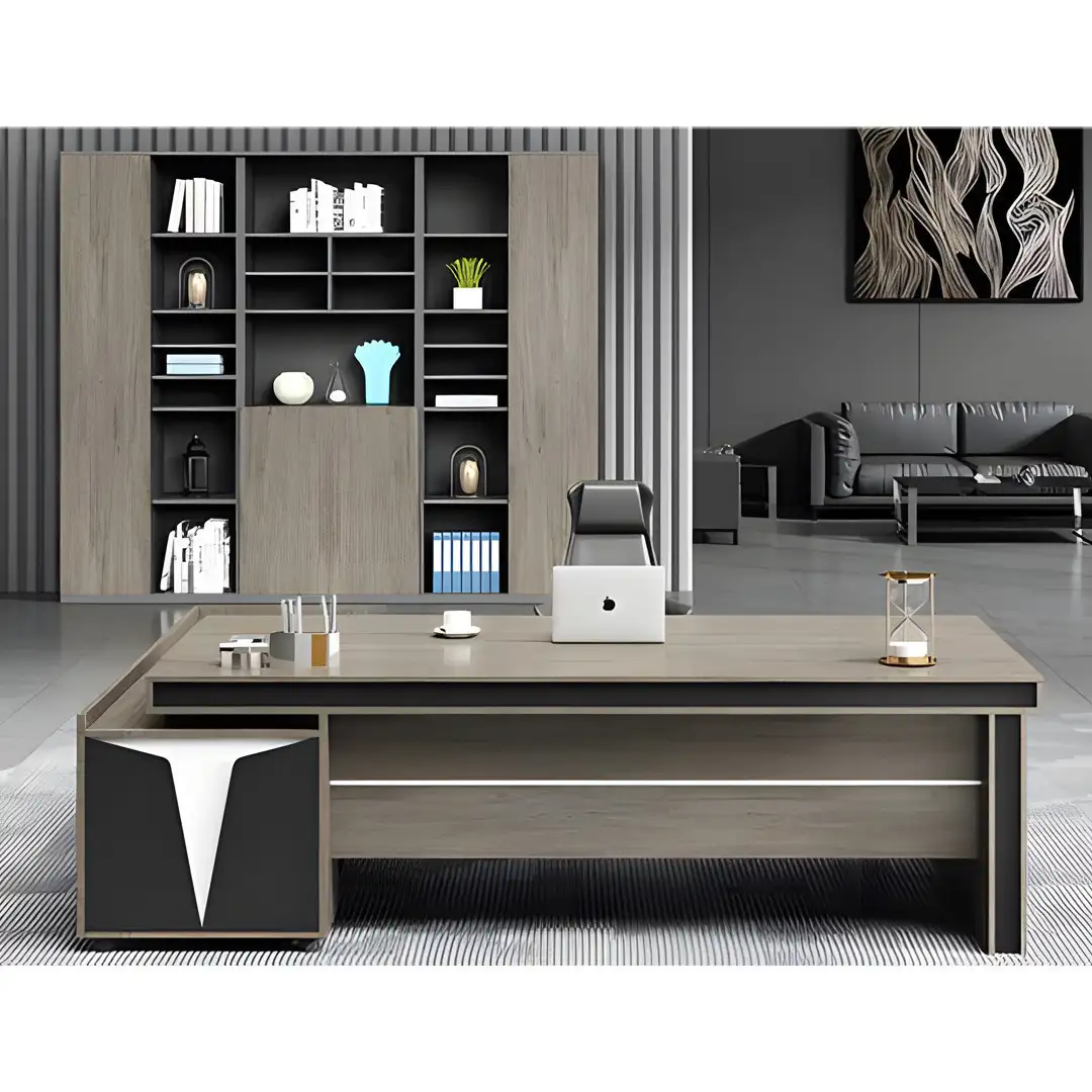 مكتب مدير مودرن من خشب MDF (180 × 75 × 70 سم) MS-12939