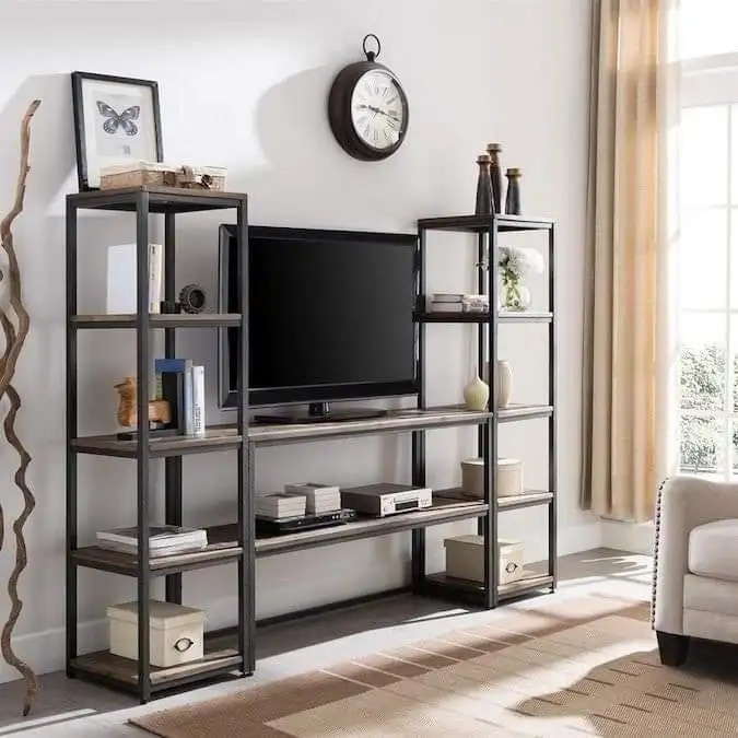 Modern TV unit steel & MDF MS-11830