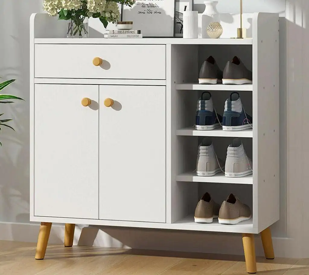 Modern Shoe Cabinet, High-Quality MDF Wood MS-10726