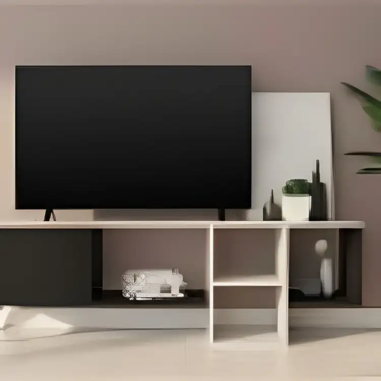 Modern TV unit MDF wood MS-10854