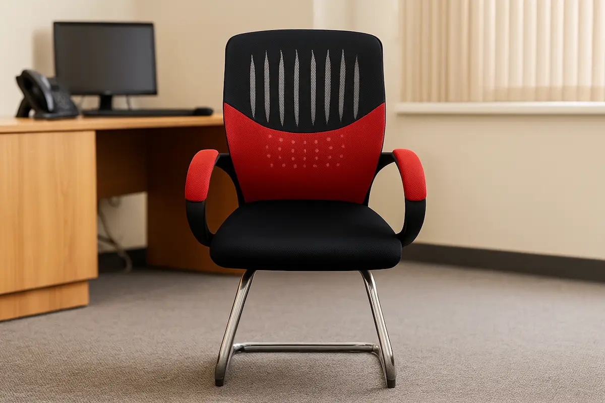 كرسي مكتب انتظار شبك طبي مستورد يرتكز علي سي MS-9111