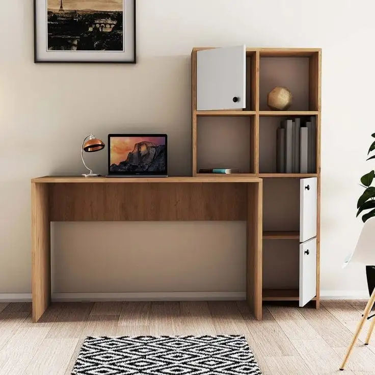 مكتب مذاكرة خشب MDF عالي الجودة MS-12339