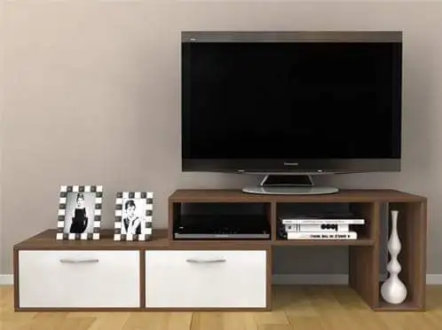 وحدة تلفزيون مودرن خشب ام دي اف MS-10914